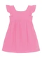 Trick Nick - Vestido Infantil em Cotton Glitter Rosa - variação: Rosa