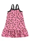 Rovi Kids - Vestido Infantil em Malhão Fruit Bege - variação: Rosa