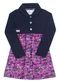 Outlet - Conjunto Vestido e Bolero Feminino Cute Azul - variação: Azul