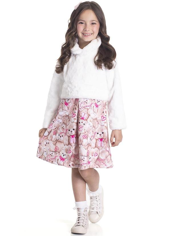 Sempre Kids - Vestido Bear Cute Roxo