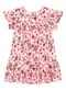 Quimby - Vestido Bebê Floral Cotton Recortes Bege - variação:  