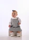 Up Baby - Vestido Bebê Malha Tweed Rosa - variação:  
