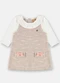 Up Baby - Vestido Bebê Malha Tweed Rosa - variação:  