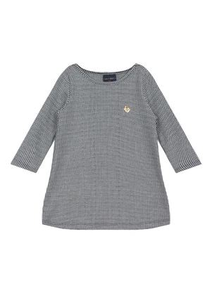 Guloseima - Vestido Bebê Pied Poule Preto - GULOSEIMA