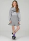Abrange - Vestido Cinza - variação: Cinza
