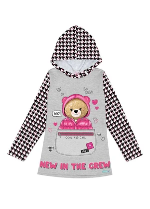 Abrange - Vestido com Capuz Preto - ABRANGE