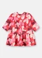 Up Baby - Vestido Cotton Estampa Corações Vermelho - variação:  