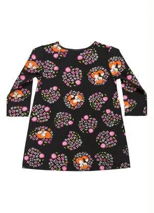 Bee Loop - Vestido de Inverno Bebê Preto - BEE LOOP