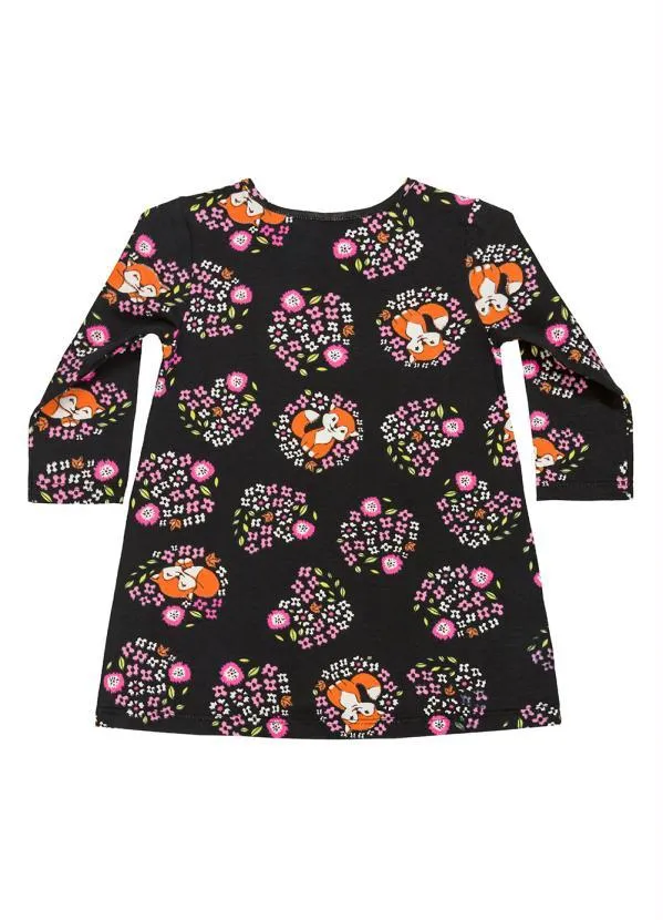 Bee Loop - Vestido de Inverno Bebê Preto 2