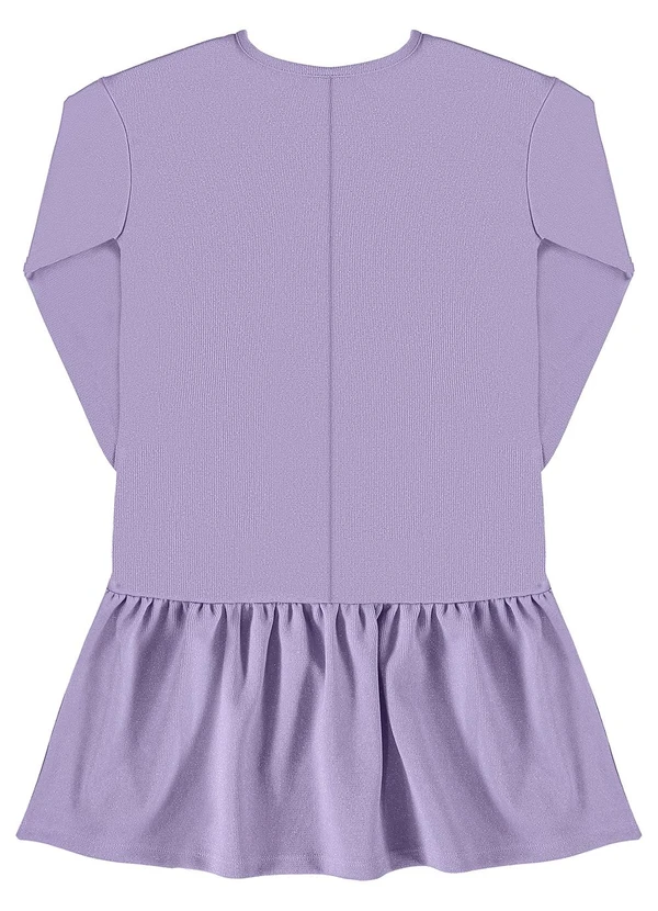 Gloss - Vestido em Malha com Lurex Juvenil Roxo 3