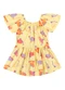 Elian - Vestido Feminino Infantil Amarelo - variação: Amarelo