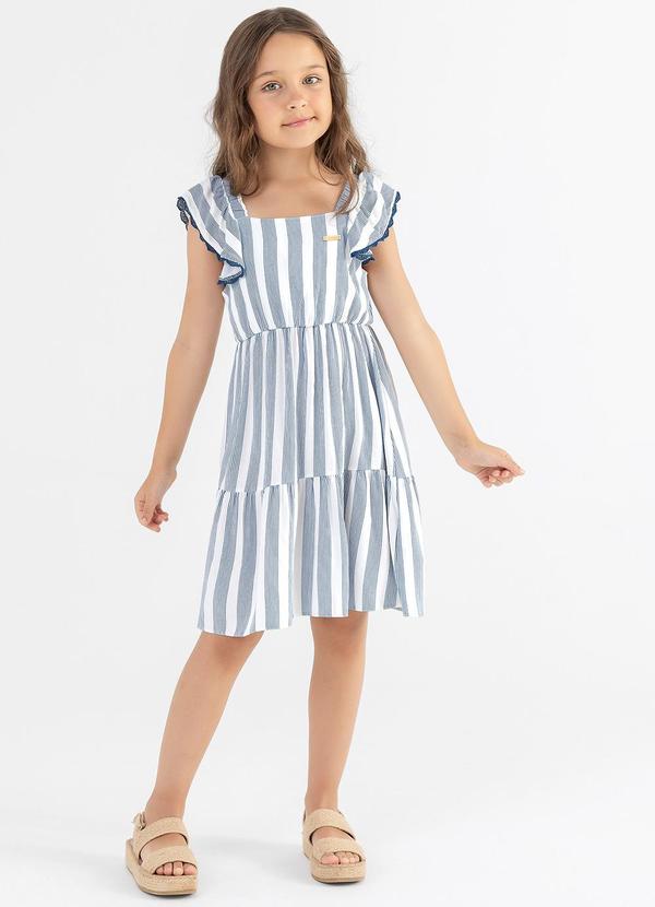 Colorittá - Vestido Menina Infantil Cinza