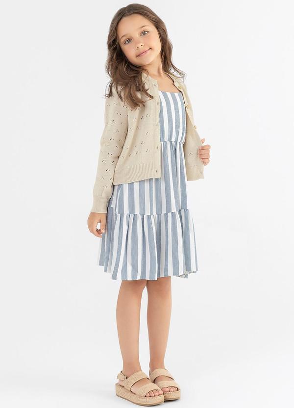 Colorittá - Vestido Menina Infantil Cinza 2