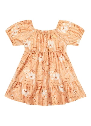 Colorittá - Vestido Menina Infantil Laranja - COLORITTÁ
