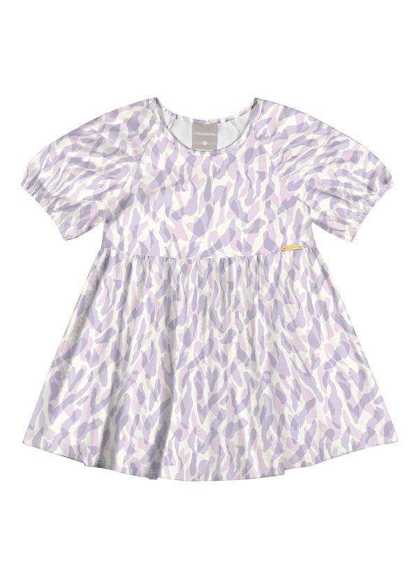Colorittá - Vestido Menina Infantil Roxo