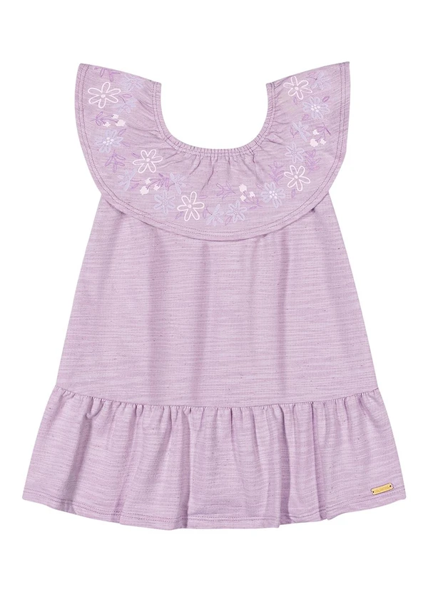 Colorittá - Vestido Menina Infantil Roxo