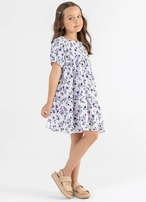 Colorittá - Vestido Menina Infantil Roxo - COLORITTÁ