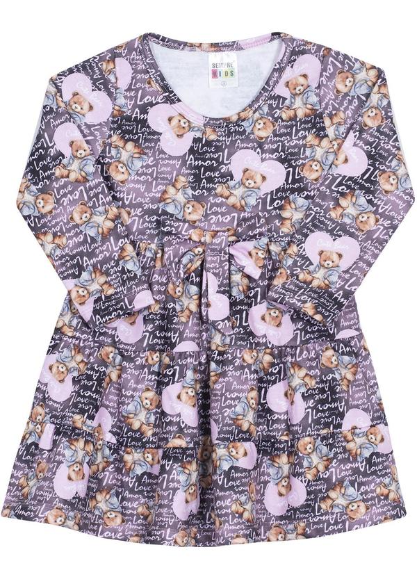 Sempre Kids - Vestido Feminino Três Marias Azul