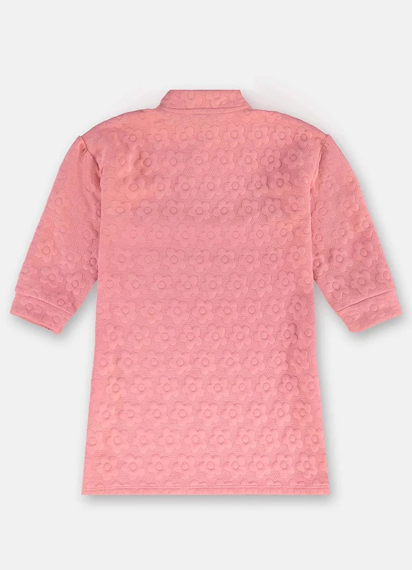 Up Baby - Vestido Florido para Menina Rosa 3