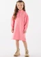Up Baby - Vestido Florido para Menina Rosa - variação: Rosa