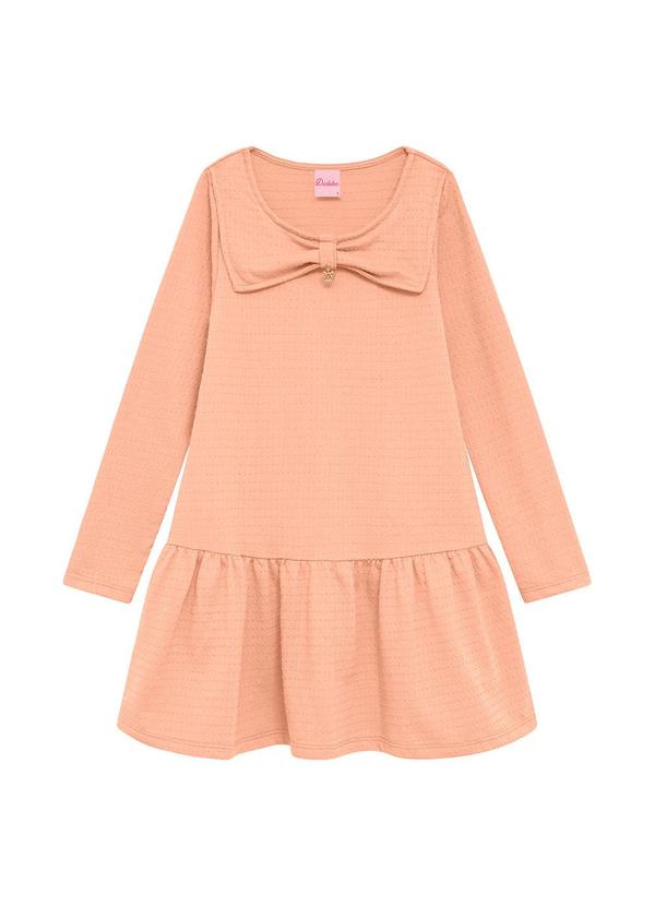 Duduka - Vestido Infantil Ana Bola Rosa