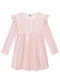 Marlan - Vestido Infantil em Molecotton Tricot Coral - variação: Rosa