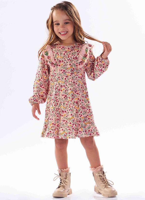 Kiki - Vestido Infantil Feminino Branco