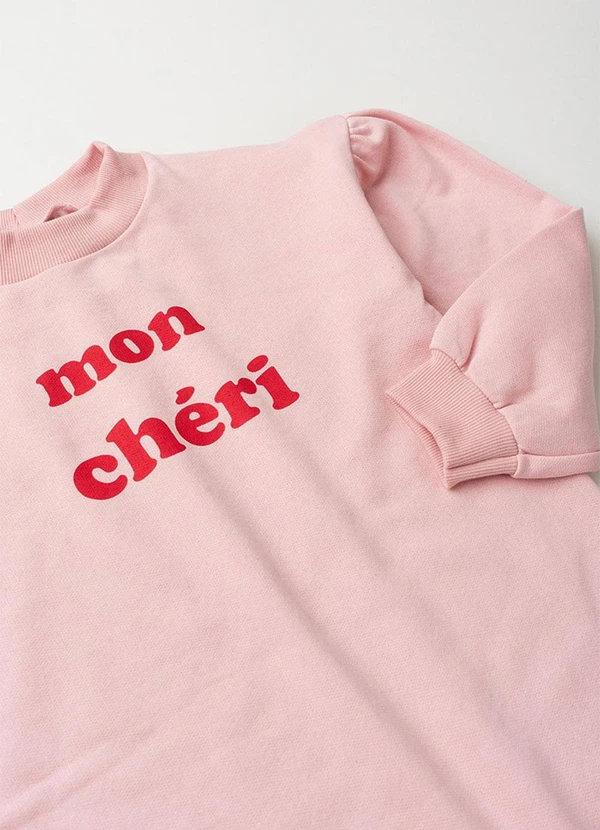 Vida Costeira - Vestido Infantil Feminino de Mon Chéri Rosa 4