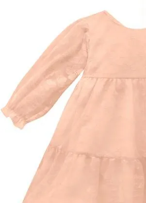 Milon - Vestido Infantil Laranja - MILON