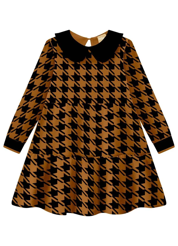 Milon - Vestido Infantil Menina Amarelo