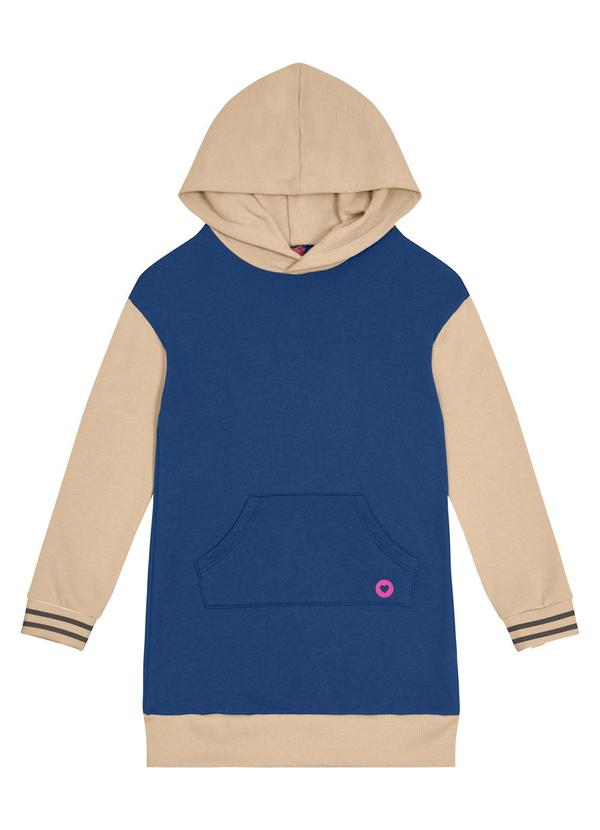 Kyly - Vestido Infantil Menina Azul