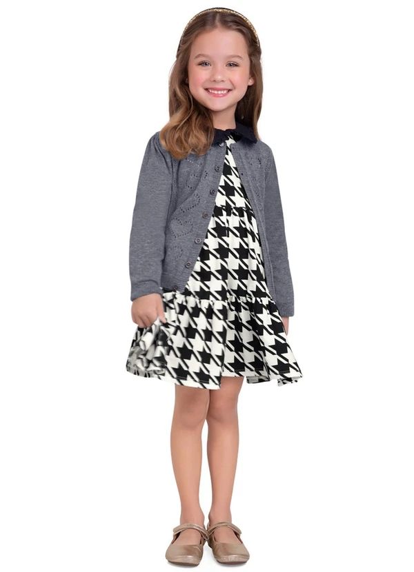 Milon - Vestido Infantil Menina Bege 2