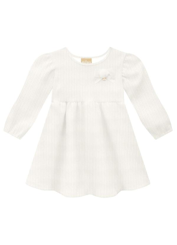Milon - Vestido Infantil Menina Bege 2