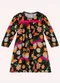 Nanai - Vestido Infantil Menina Borboletas Preto - variação: Preto