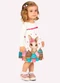 Kyly - Vestido Infantil Menina Coelinha Branco - variação: Branco