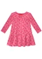 Kyly - Vestido Infantil Menina em Algodão Vermelho - variação: Rosa