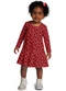 Kyly - Vestido Infantil Menina em Algodão Vermelho - variação: Vermelho