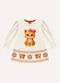 Kyly - Vestido Infantil Menina em Moletinho Cinza - variação: Cinza