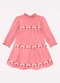Milon - Vestido Infantil Menina Flores Azul - variação: Rosa