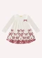 Milon - Vestido Infantil Menina Laço Bege - variação: Bege