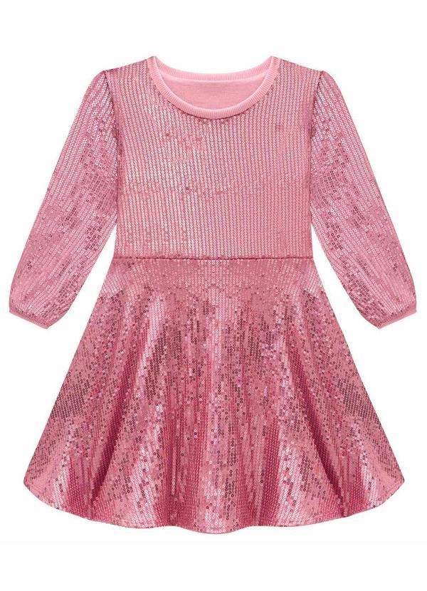 Milon - Vestido Infantil Menina Rosa 2