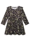 Marlan - Vestido Infantil Molecotton Dark Florest Preto - variação: Preto