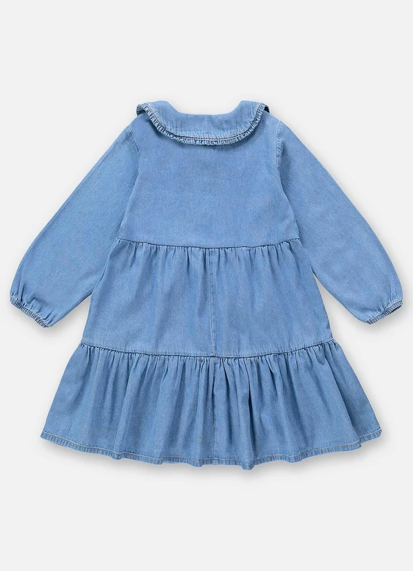Up Baby - Vestido Jeans Infantil Azul 3