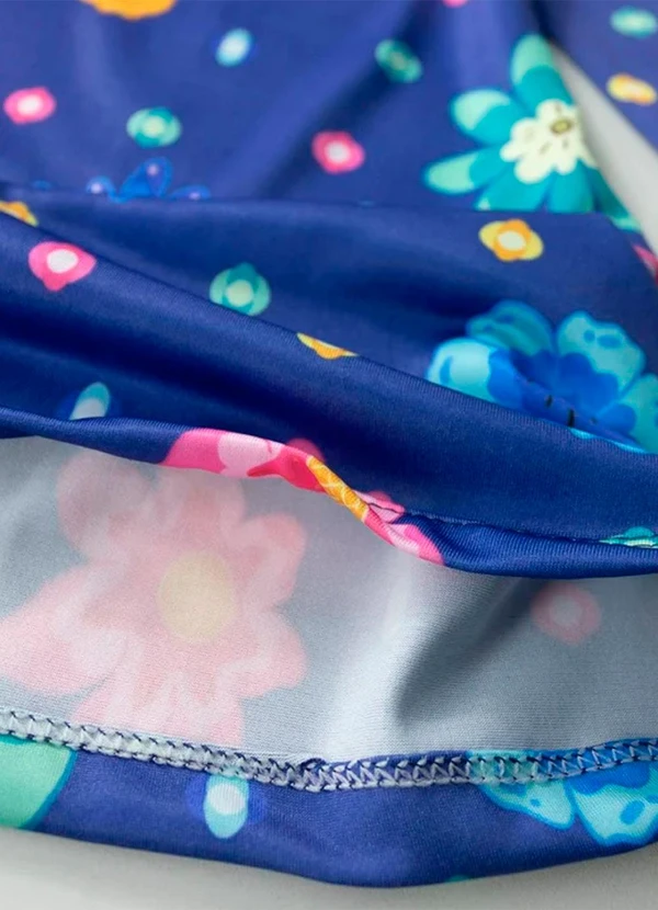 Rovitex - Vestido Manga Longa em Suplex Laluna Azul 3