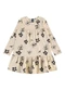 Bee Loop - Vestido Manga Longa Floral Bege - variação:  