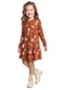 Bee Loop - Vestido Manga Longa Floral Bege - variação:  