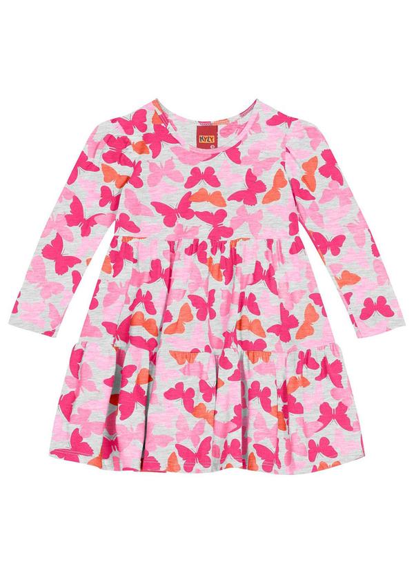 Kyly - Vestido Menina Cinza