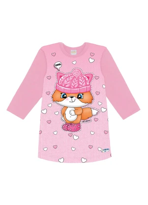 Abrange - Vestido Raposa Rosa - ABRANGE