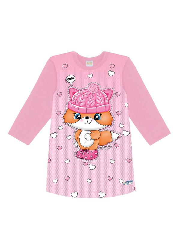 Abrange - Vestido Raposa Rosa