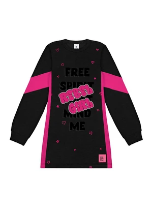 Abrange - Vestido Rebel Girl Preto - ABRANGE